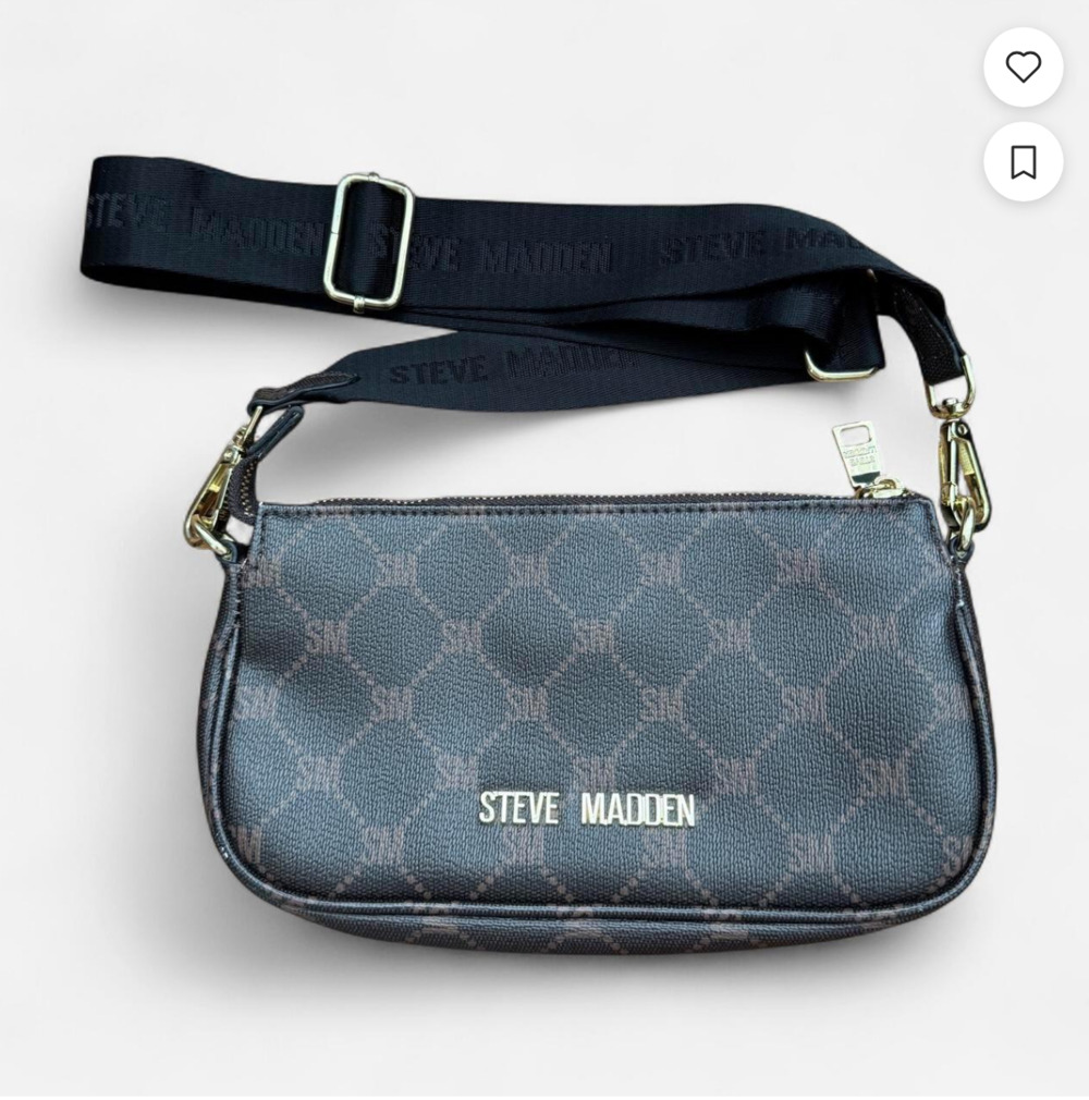 Steve Madden Brown Crossbody Bag